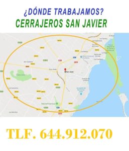 ¿ en que zonas de San Javier trabajamos ?